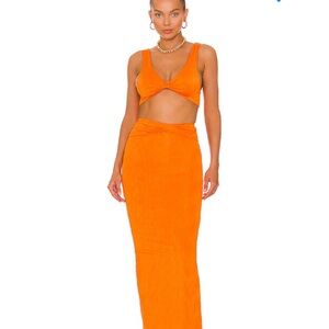 SUPERDOWN Maxi Skirt Set NWT